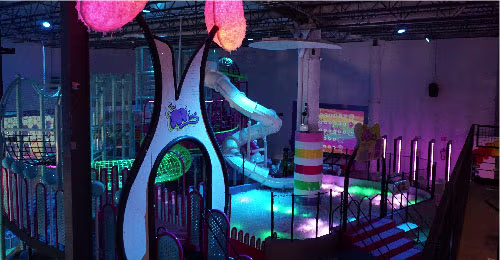 The Mins: An immersive indoor playground with original characters and interactive technology for all ages.